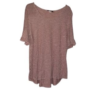 Promises Promises Short Sleeve Blouse Size 3X